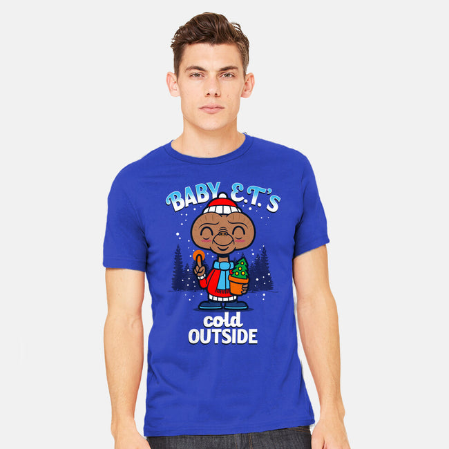 Baby E.T.'s Cold Outside-mens heavyweight tee-Boggs Nicolas