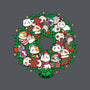 Catmas Wreath-none glossy sticker-bloomgrace28