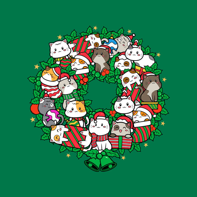 Catmas Wreath-unisex pullover sweatshirt-bloomgrace28