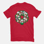 Catmas Wreath-youth basic tee-bloomgrace28