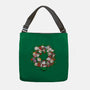 Catmas Wreath-none adjustable tote bag-bloomgrace28