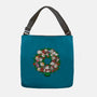 Catmas Wreath-none adjustable tote bag-bloomgrace28