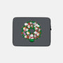 Catmas Wreath-none zippered laptop sleeve-bloomgrace28