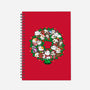 Catmas Wreath-none dot grid notebook-bloomgrace28