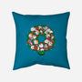 Catmas Wreath-none removable cover w insert throw pillow-bloomgrace28
