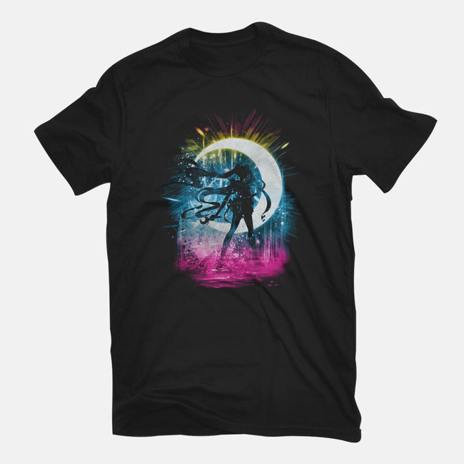 Moon Storm-womens basic tee-kharmazero