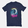 Moon Storm-womens basic tee-kharmazero