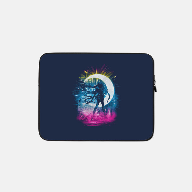 Moon Storm-none zippered laptop sleeve-kharmazero
