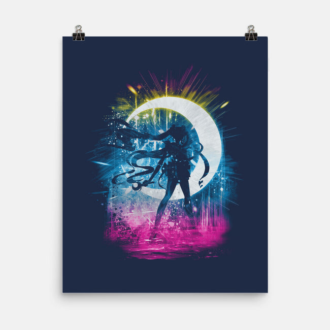 Moon Storm-none matte poster-kharmazero