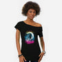 Moon Storm-womens off shoulder tee-kharmazero