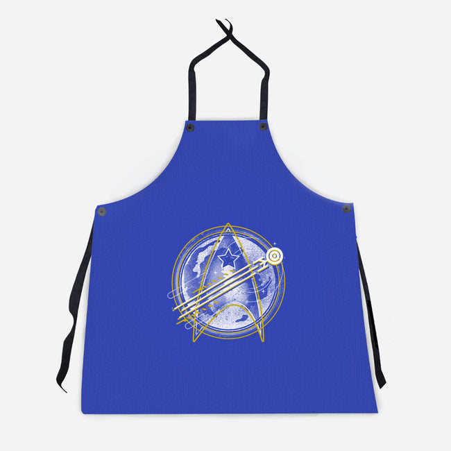 Moonlight Boldly Night-unisex kitchen apron-Logozaste