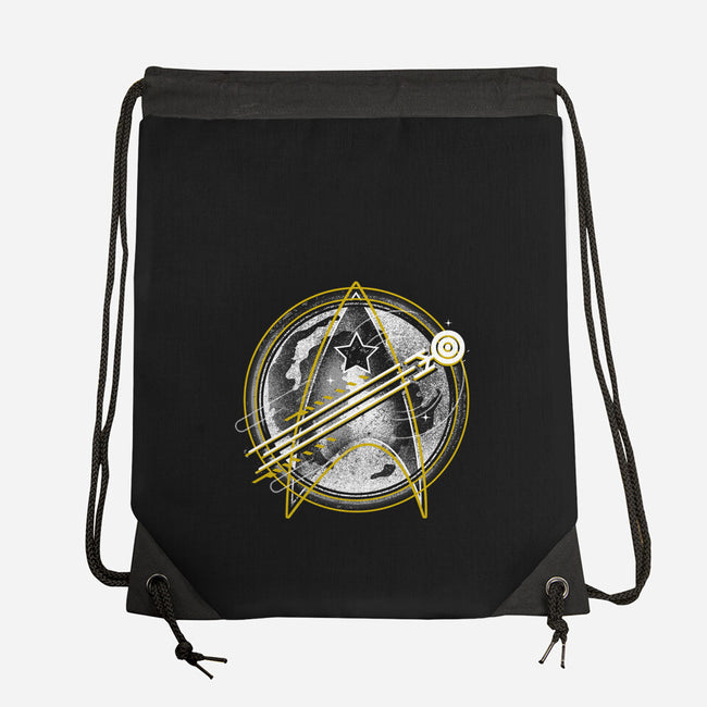 Moonlight Boldly Night-none drawstring bag-Logozaste
