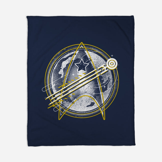 Moonlight Boldly Night-none fleece blanket-Logozaste