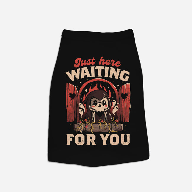 Just Here Waiting For You-cat basic pet tank-eduely