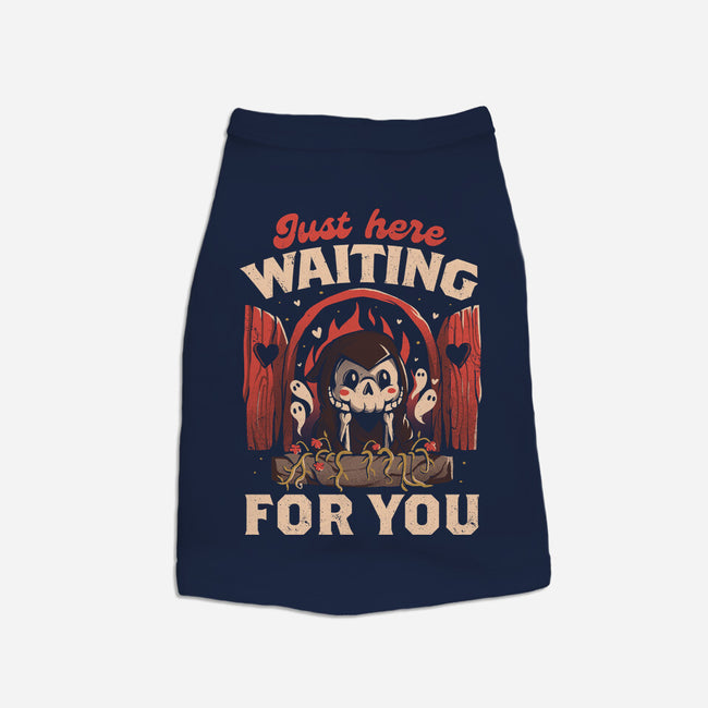 Just Here Waiting For You-cat basic pet tank-eduely