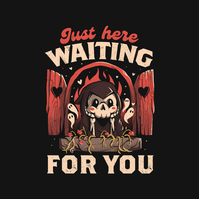 Just Here Waiting For You-unisex baseball tee-eduely