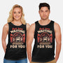 Just Here Waiting For You-unisex basic tank-eduely