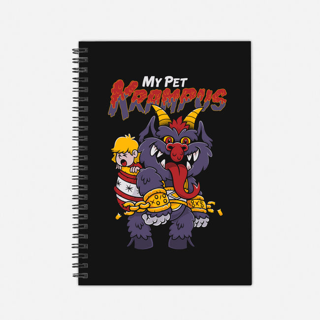 My Pet Krampus-none dot grid notebook-Nemons