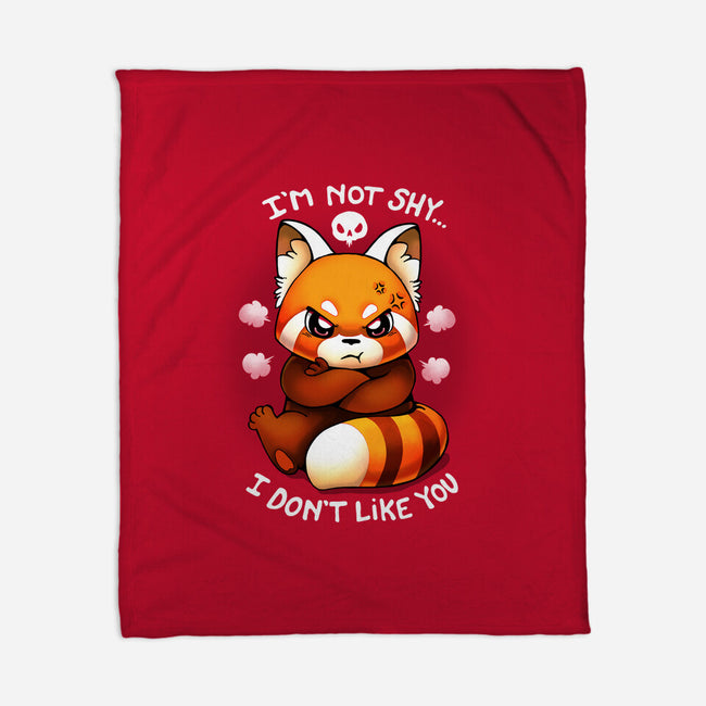 I Just Don't Like You-none fleece blanket-Vallina84
