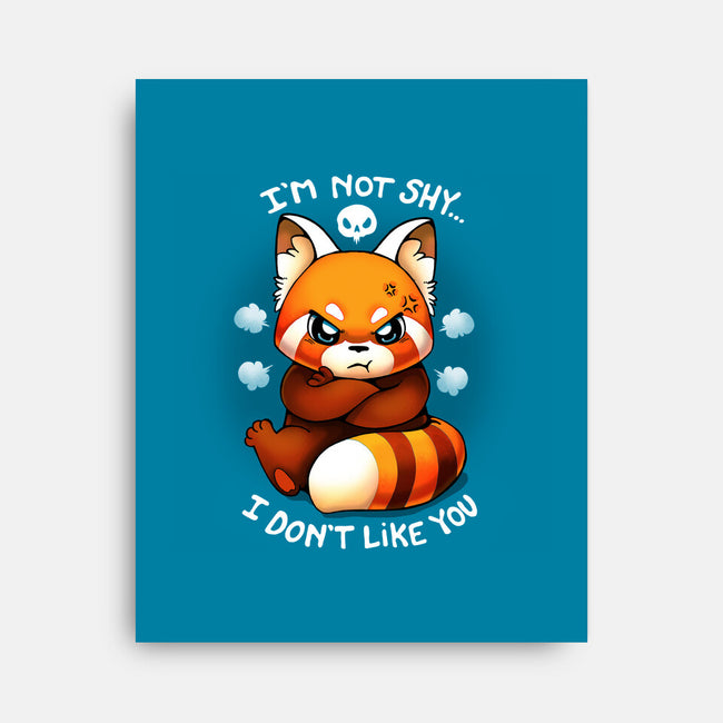 I Just Don't Like You-none stretched canvas-Vallina84