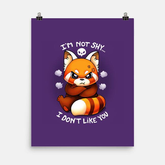 I Just Don't Like You-none matte poster-Vallina84