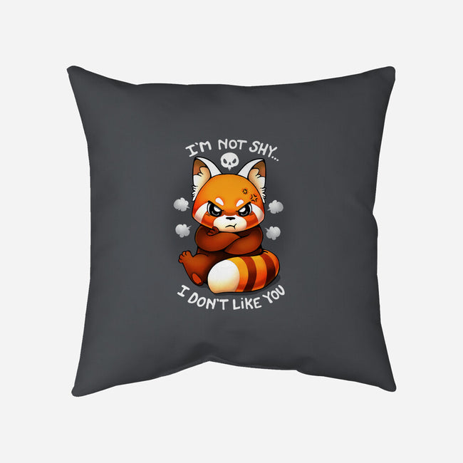 I Just Don't Like You-none removable cover w insert throw pillow-Vallina84