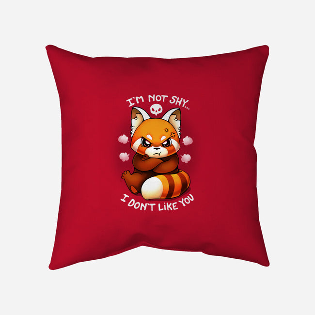 I Just Don't Like You-none removable cover w insert throw pillow-Vallina84