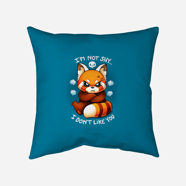 I Just Don't Like You-none removable cover w insert throw pillow-Vallina84