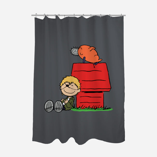 Dreaming About A Normal Life-none polyester shower curtain-Tronyx79
