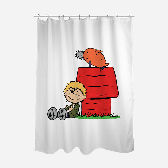 Dreaming About A Normal Life-none polyester shower curtain-Tronyx79
