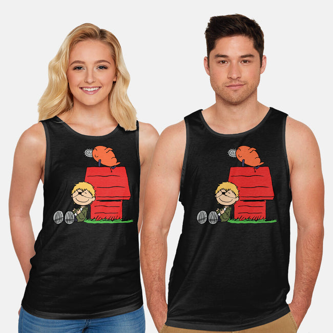 Dreaming About A Normal Life-unisex basic tank-Tronyx79