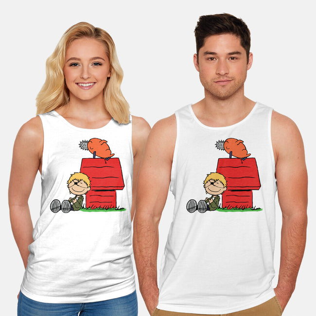 Dreaming About A Normal Life-unisex basic tank-Tronyx79