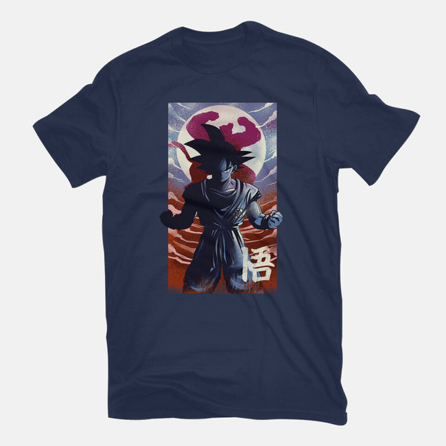 Saiyan Moonlight-unisex basic tee-fanfabio