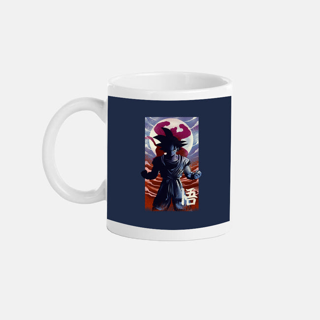 Saiyan Moonlight-none mug drinkware-fanfabio