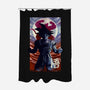 Saiyan Moonlight-none polyester shower curtain-fanfabio