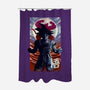 Saiyan Moonlight-none polyester shower curtain-fanfabio