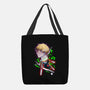 Chainsaw-none basic tote bag-PanosStamo