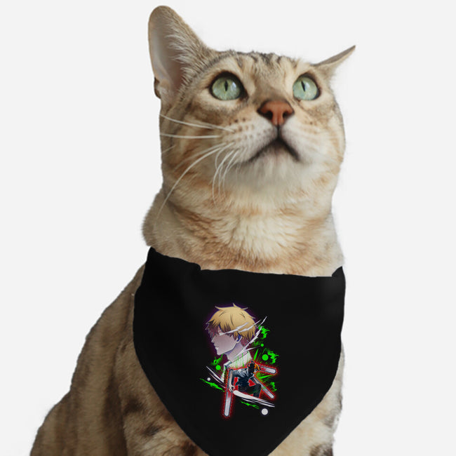 Chainsaw-cat adjustable pet collar-PanosStamo
