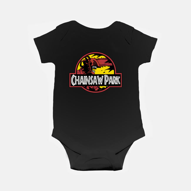 Chainsaw Park-baby basic onesie-Andriu