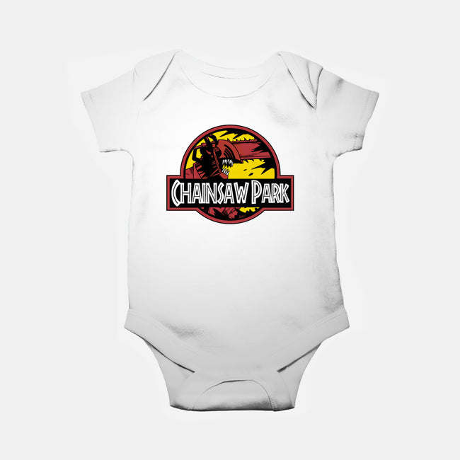 Chainsaw Park-baby basic onesie-Andriu