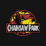 Chainsaw Park-none glossy sticker-Andriu