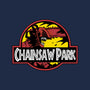 Chainsaw Park-none stretched canvas-Andriu