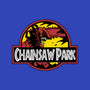 Chainsaw Park-none stretched canvas-Andriu