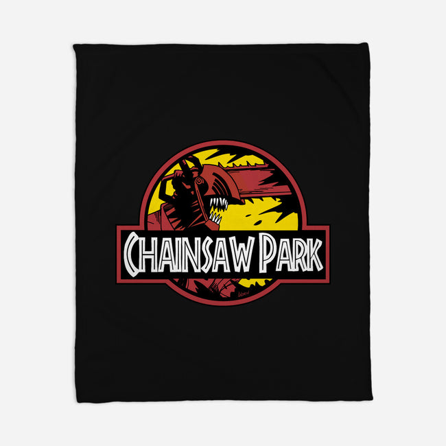 Chainsaw Park-none fleece blanket-Andriu