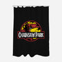 Chainsaw Park-none polyester shower curtain-Andriu