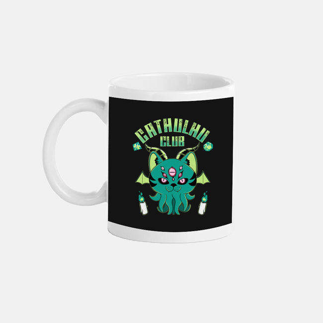 Cathulhu Club-none mug drinkware-Tri haryadi