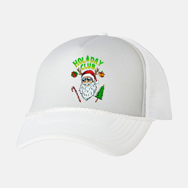 The Holiday Club-unisex trucker hat-spoilerinc