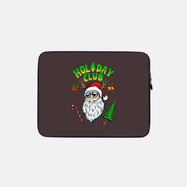 The Holiday Club-none zippered laptop sleeve-spoilerinc