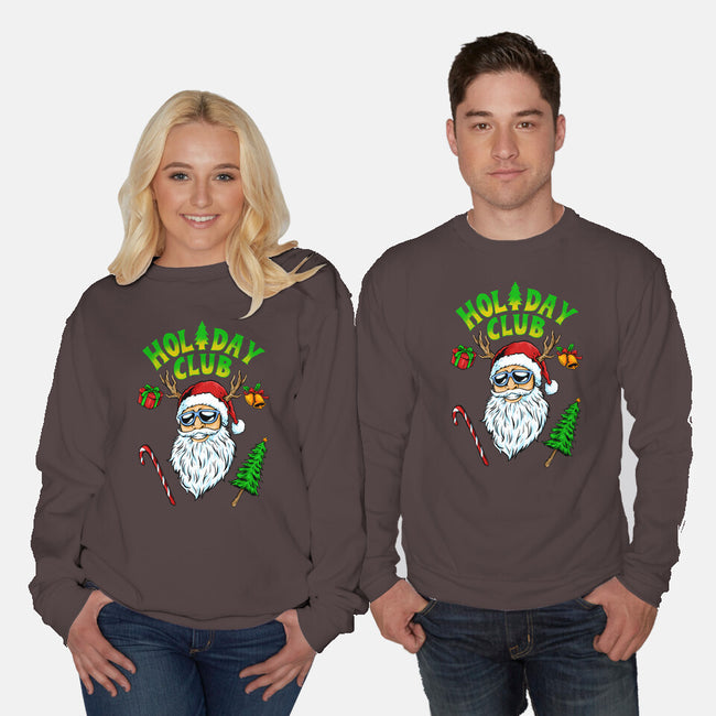 The Holiday Club-unisex crew neck sweatshirt-spoilerinc