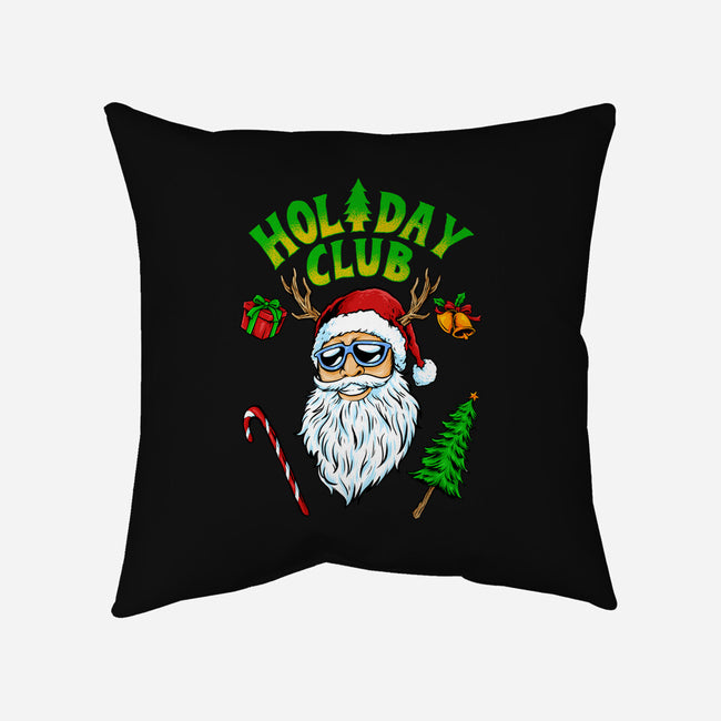 The Holiday Club-none removable cover w insert throw pillow-spoilerinc